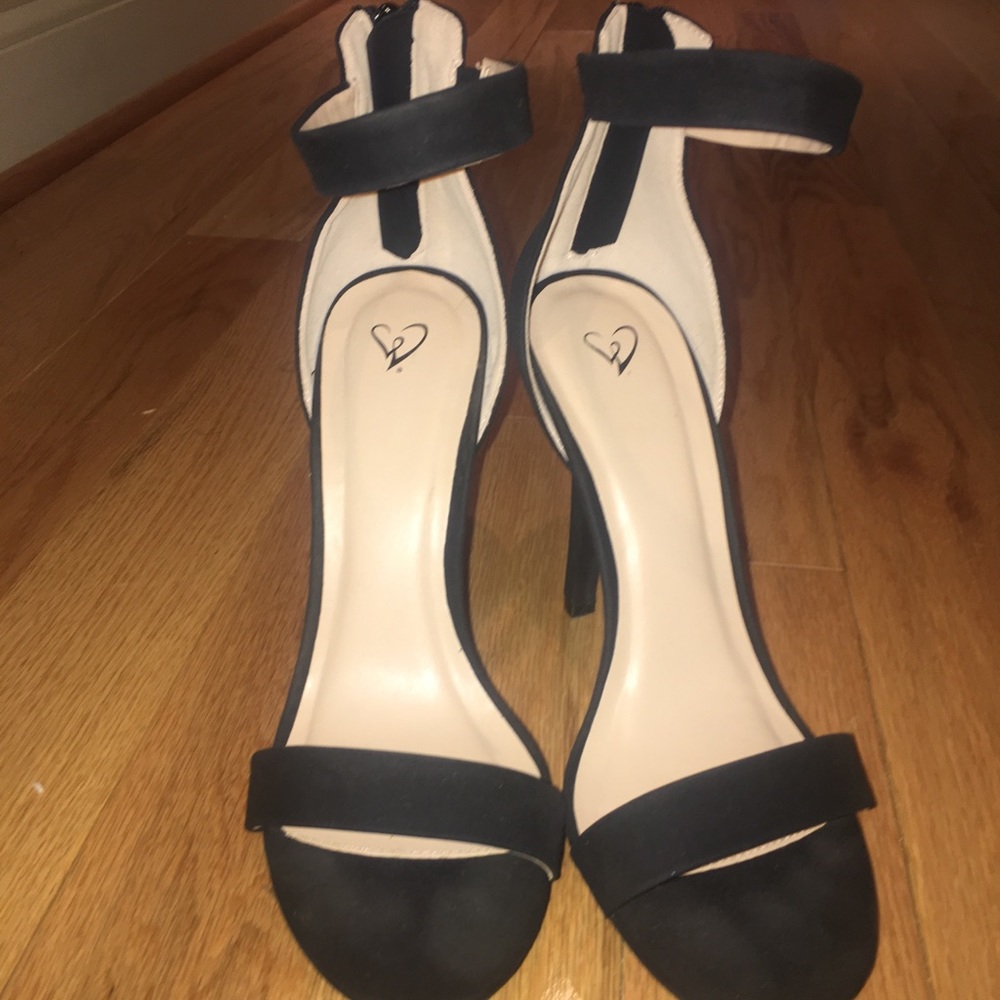Black high heels